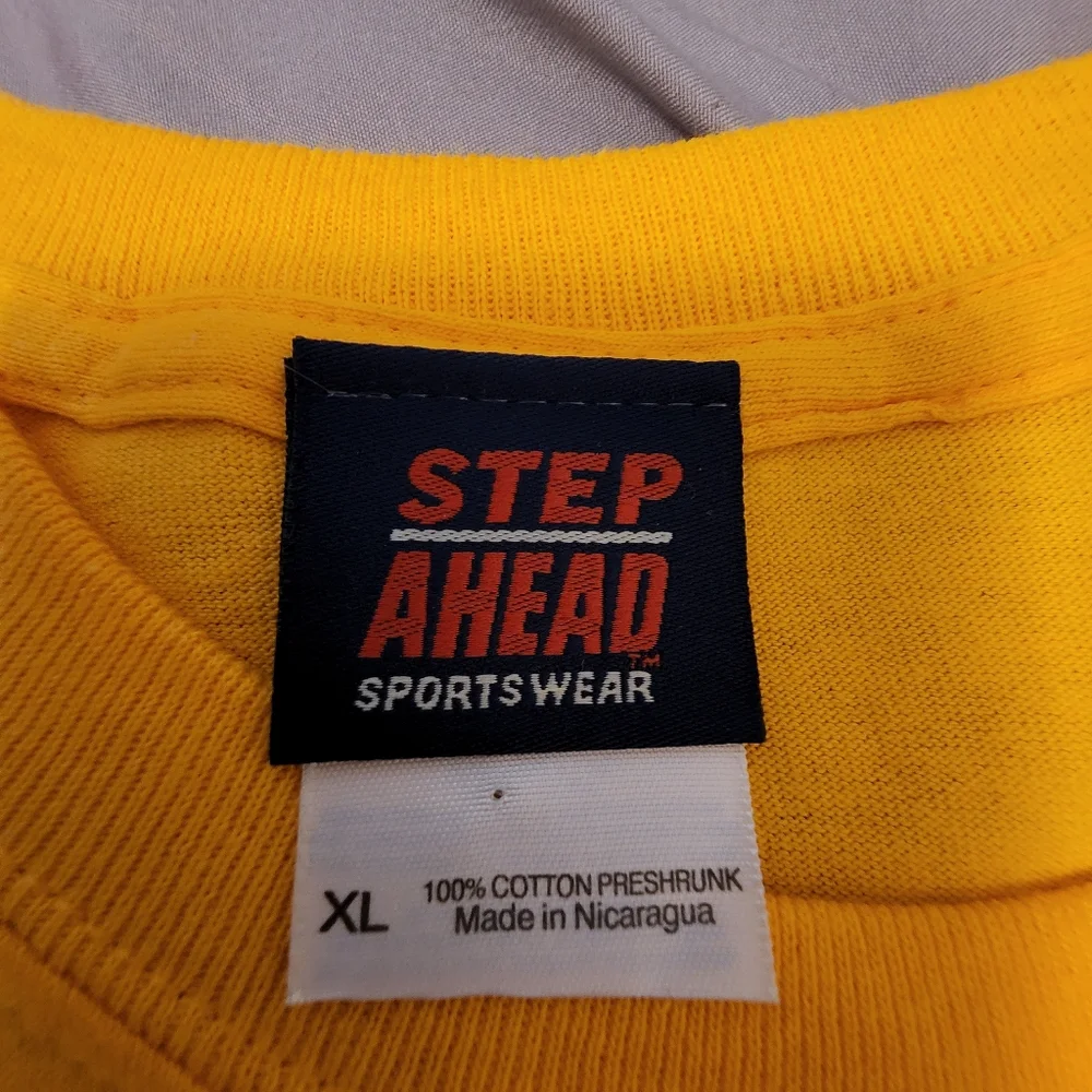 I love college hoops Arizona state step ahead yellow tshirt Size XL - Picture 4 of 5